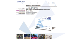 Desktop Screenshot of citycard.de